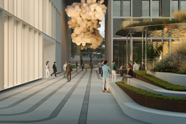 Rheinblick Krefeld - Architekturkonzept und Architekturvisualisierung von Formgrafik